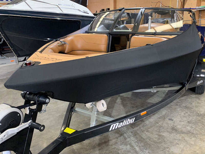 Malibu Axis boat cover for storage weather protection